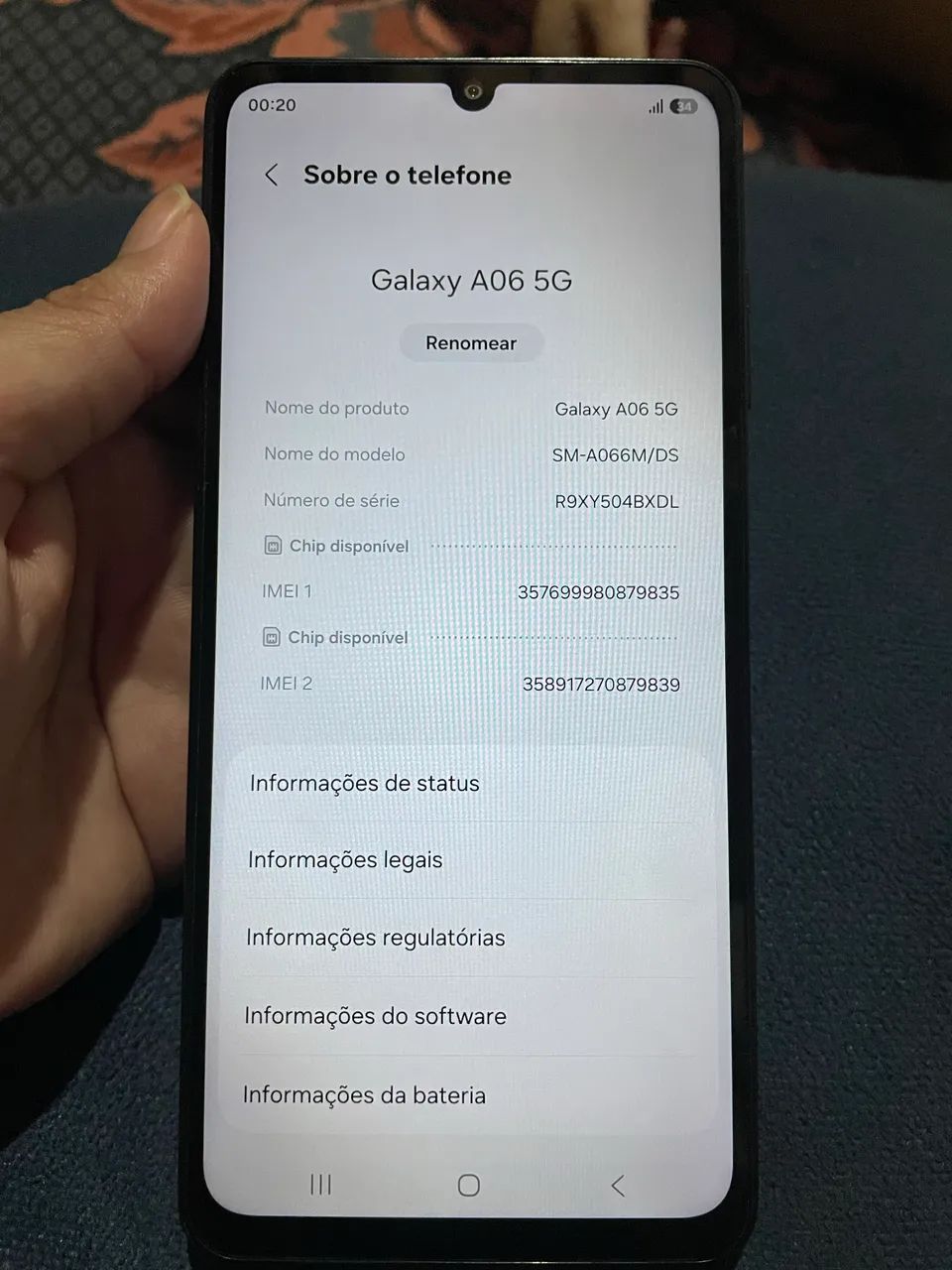 Celular a06 