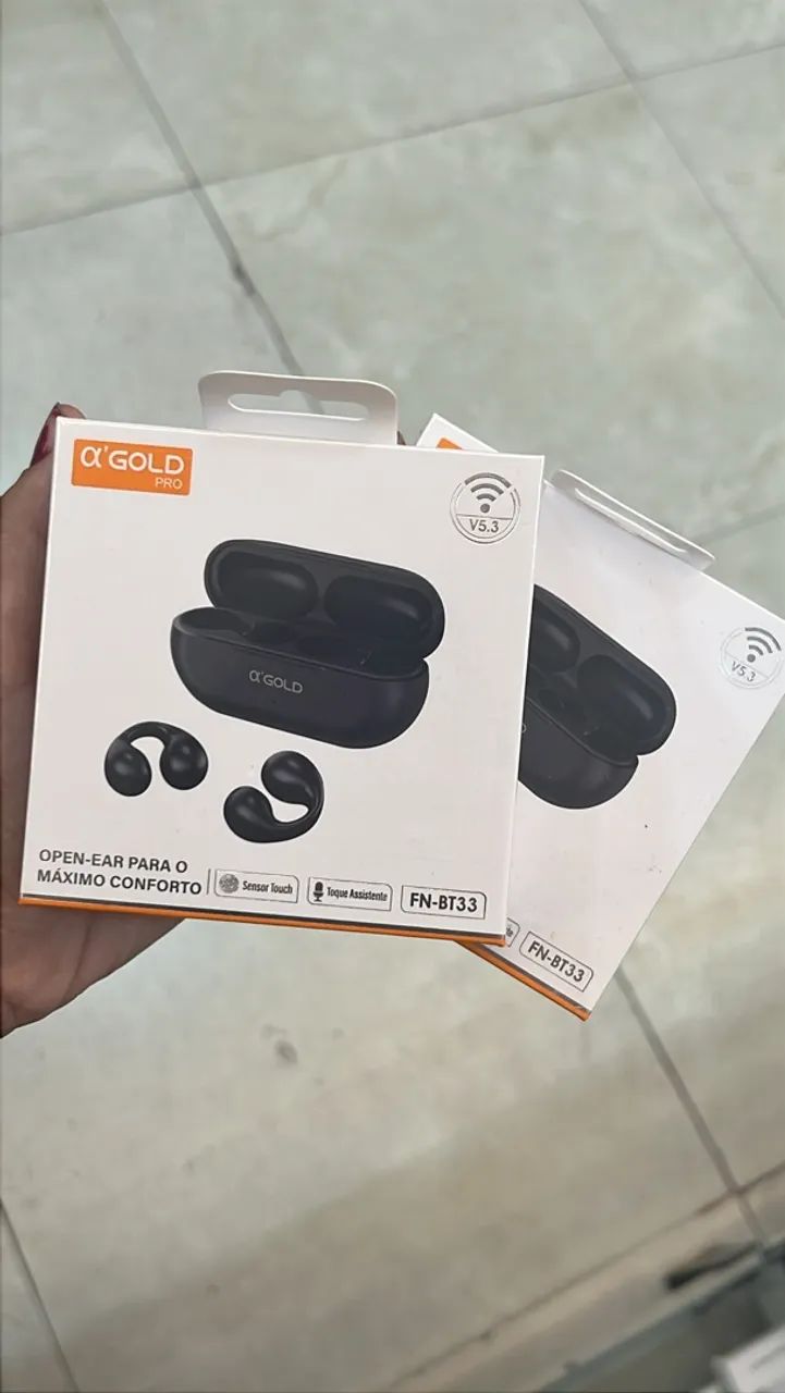 Fone de ouvido novo