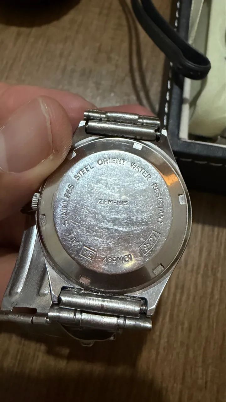 Relogio Orient 3 estrela champanhe/dourado - Foto 3