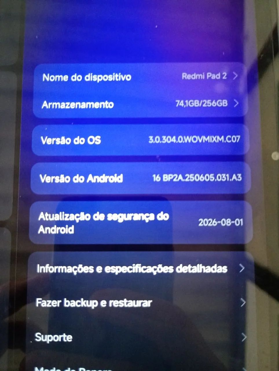 Tablet redimi pad 8gb RAm novo - Foto 5