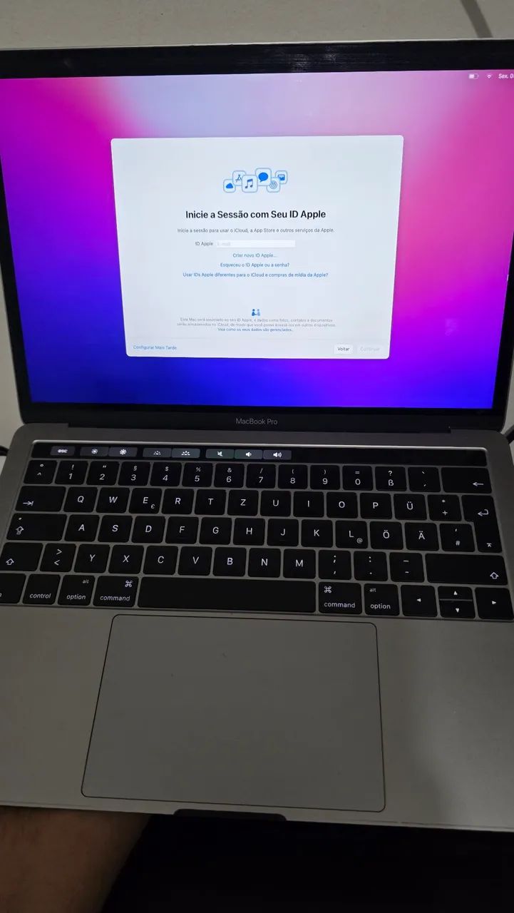 Macbook Pro (2016) A1706 Intel 8gb De Ram, Versão Alemã! - Foto 3