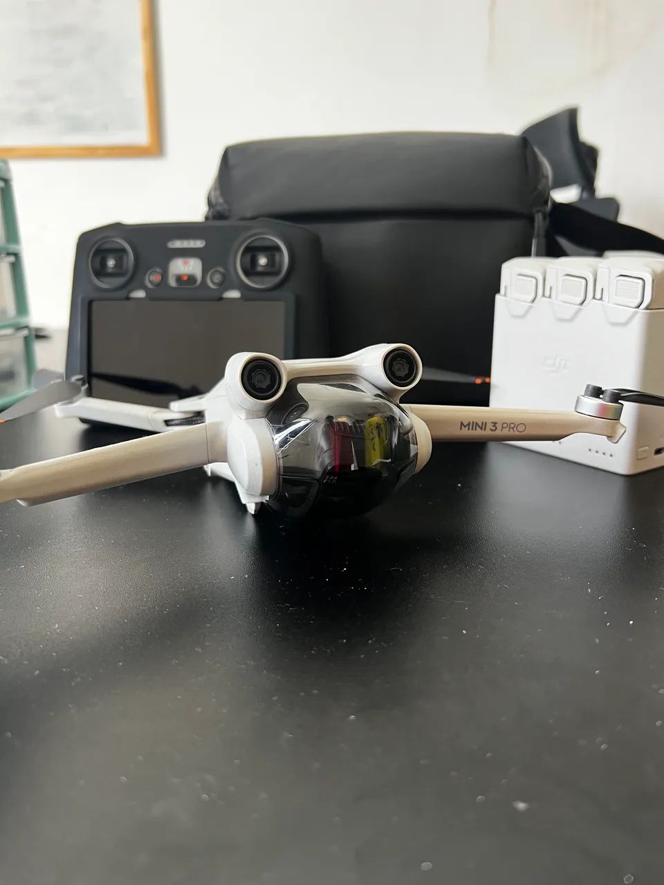 Dji Mini 3 pro - Combo Fly More com 3 baterias e bolsa de transporte