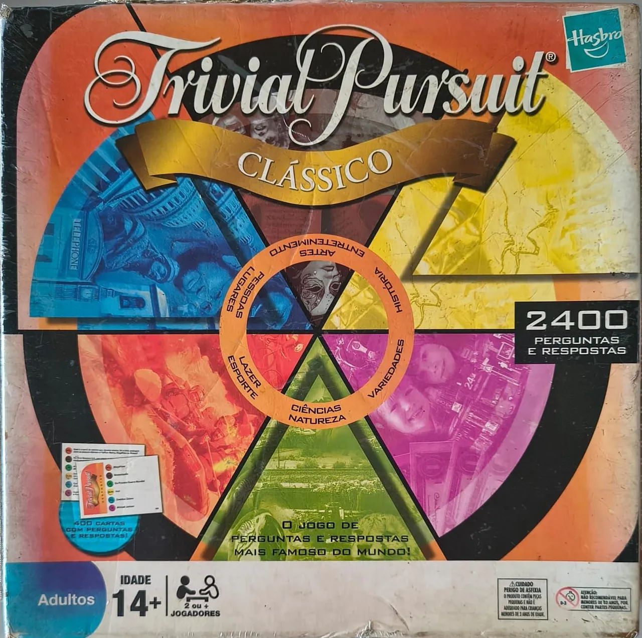  Trivial Pursuit Clássico - jogo de tabuleiro 