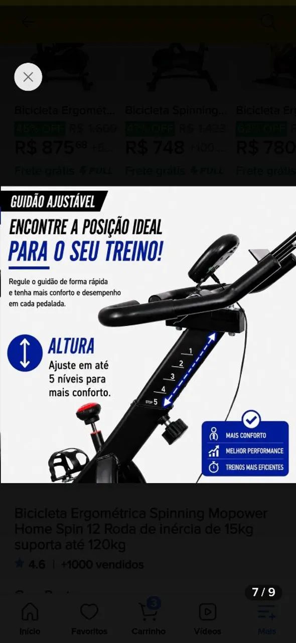 Bicicleta ergometrica - Foto 5