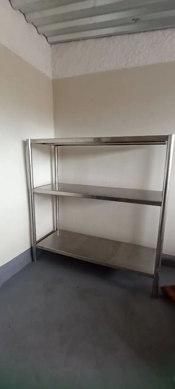 Mesa Prateleira 100% Inox  - Foto 3