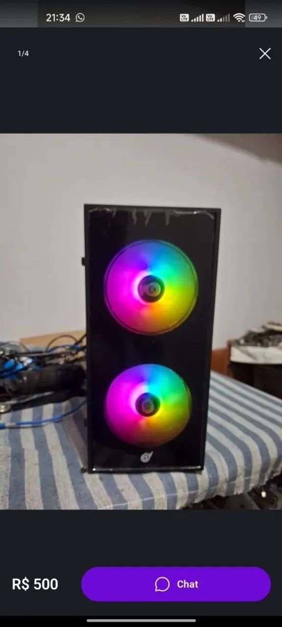 Cpu i5 3a geração 8gb RAM 120gb ssd  - Foto 4