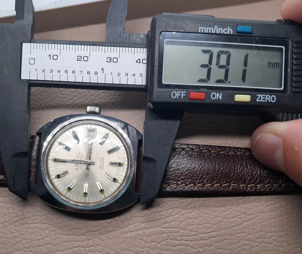 Relogio ANSOL 25 rubis swiss automático  - Foto 4