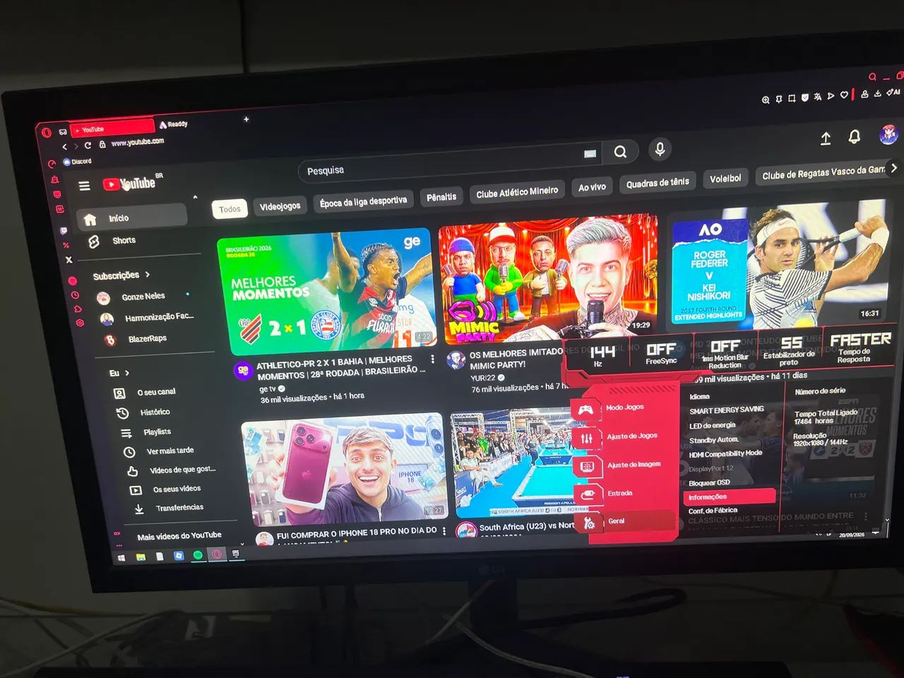 Monitor gamer 24 polegadas 