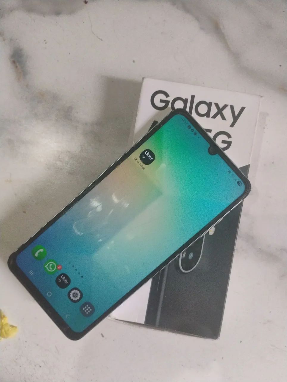 Celular Galaxy A6 manda mensagem lá *