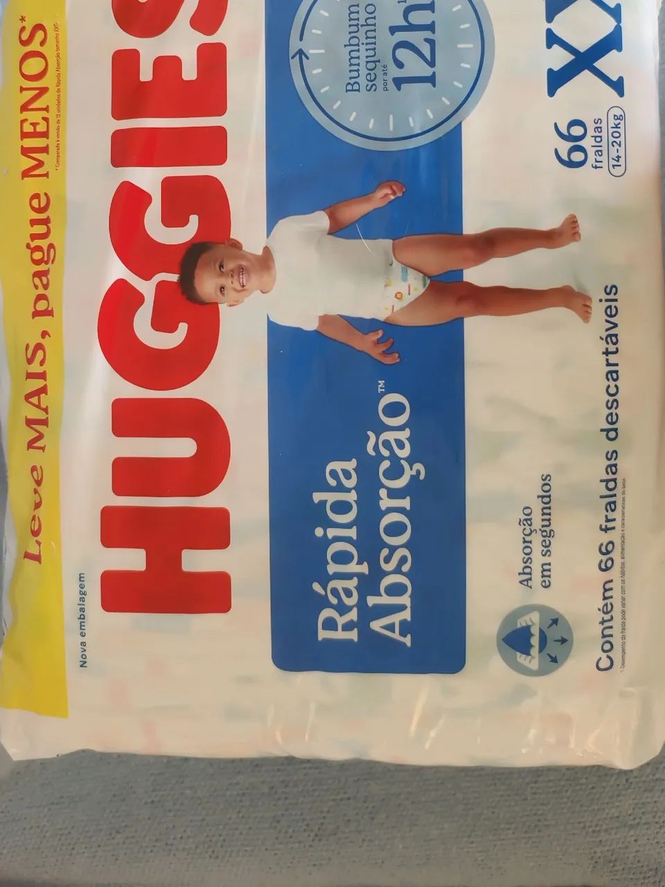 Fralda Huggies XXG 