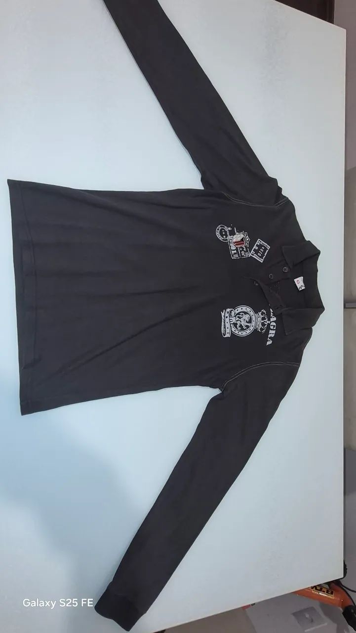 Camisa Polo manga comprida  - Foto 2