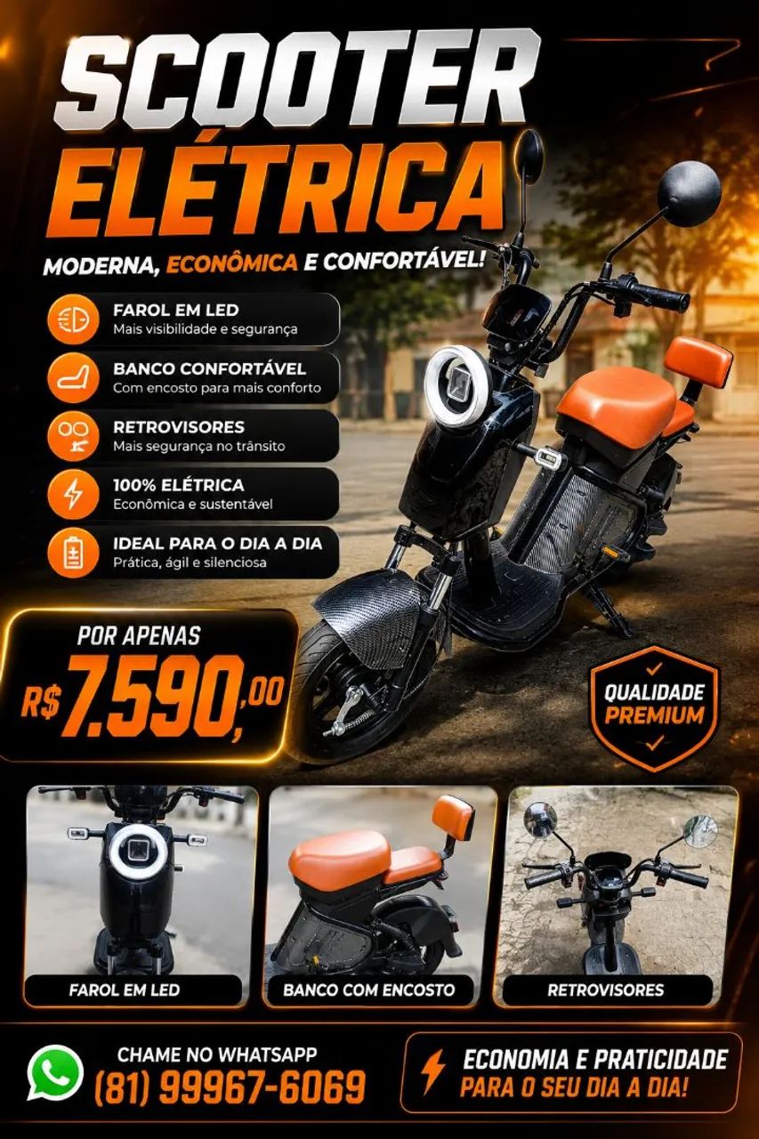 Scooter elétrica 