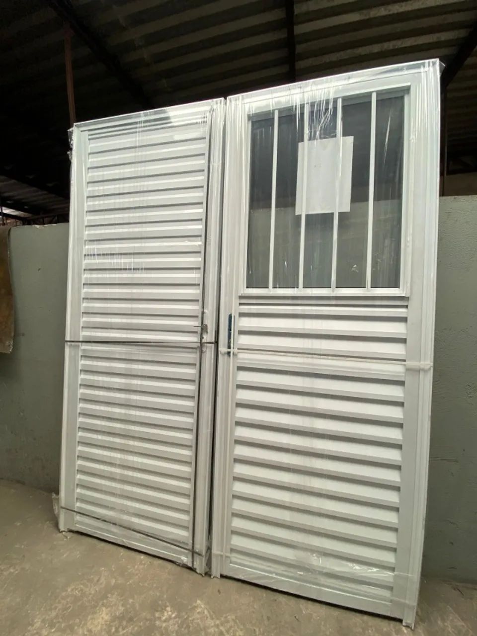 PROMOÇÃO ESPECIAL - PORTAS DE ALÚMINIO BRANCA 60CM 70CM 80CM - Foto 4