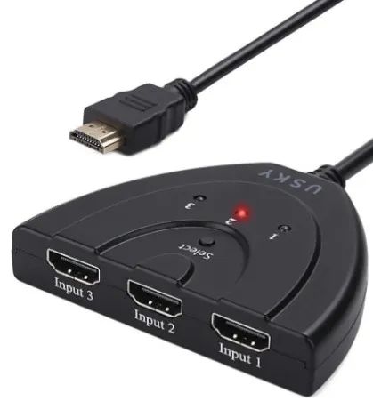 Switch Divisor HDMI 3 em 1 IT BLUE LE-4129 - Foto 4