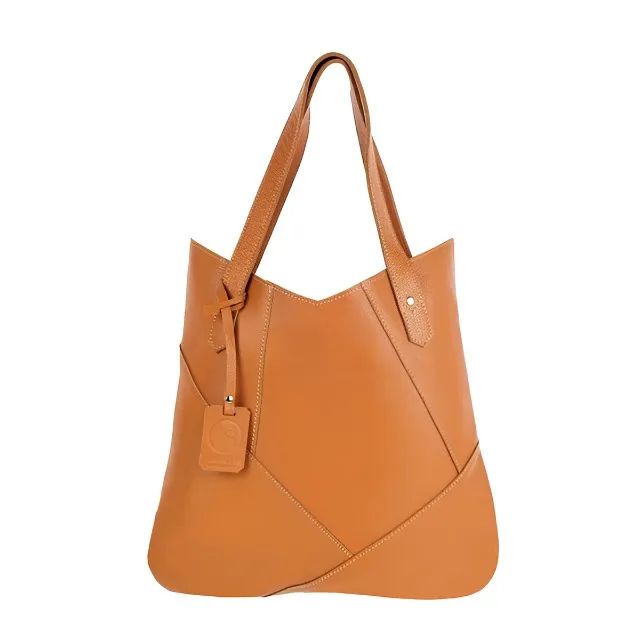 Bolsa de Ombro Couro Legítimo Modelo Maria Elegante - Foto 2