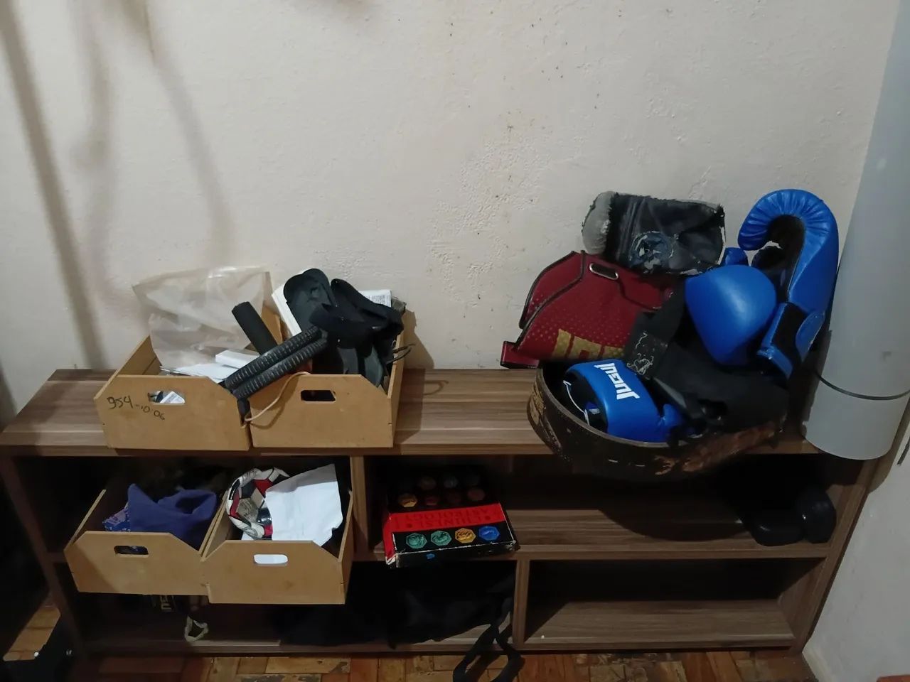 Móvel maciço multifuncional linhas  retas hack  160x60x26 