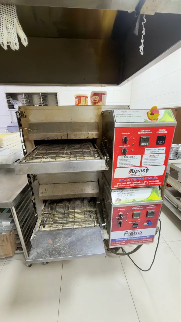 Forno esteira Pietro/tupasy 45/1 