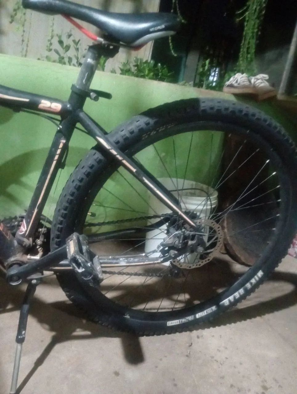 Bike Aro 29 KSW usada - Foto 3