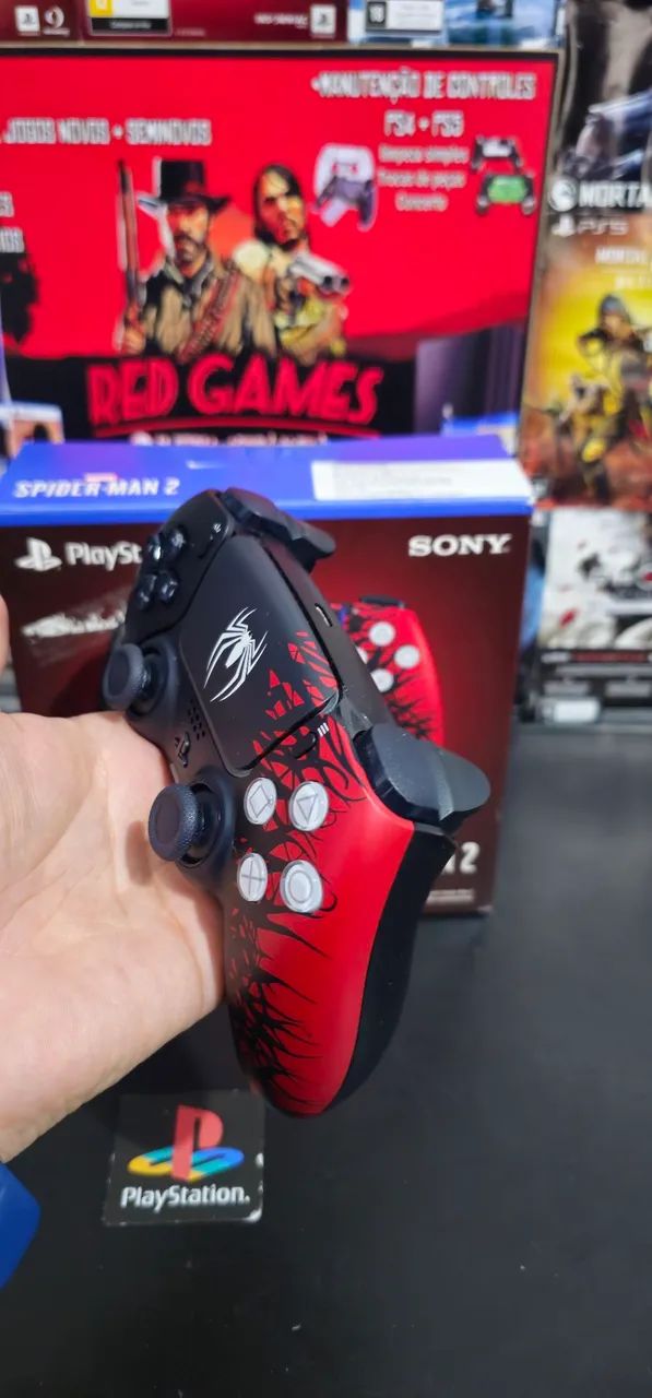CONTROLE HOMEN ARANHA PS5  - Foto 2