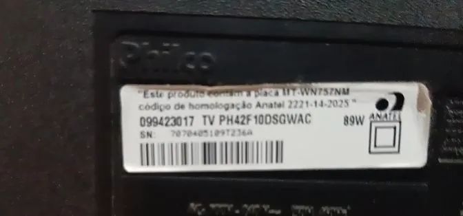 TV PHILCO 42 tela avariada  - Foto 2