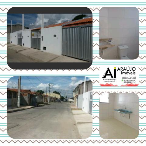 Casa Nova pela Caixa vizinho ao Senai e Atacadão do Sobradinho