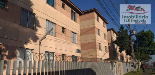 Apartamento com 2 dormitórios à venda por r$ 139.000 - sítio cercado - curitiba/pr