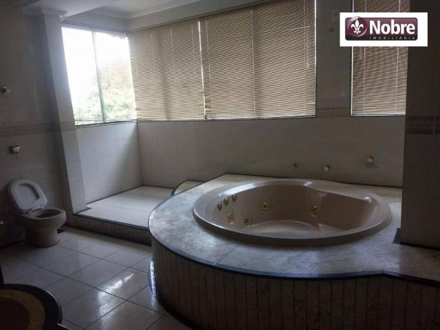 Sobrado com 4 dormitórios para alugar, 289 m² por r$ 3.520/mês - plano diretor sul - palma - Foto 14