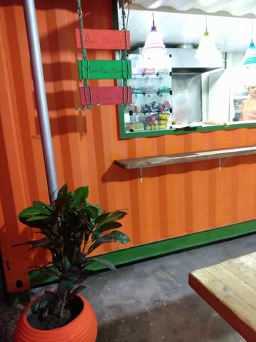 Contêiner food. Pronto para uso