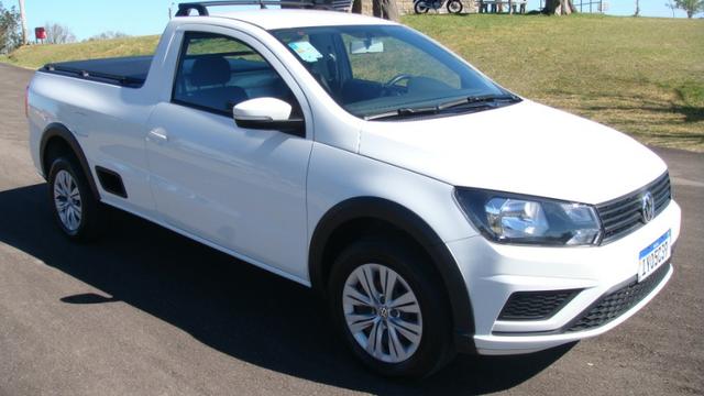 Vw - Volkswagen Saveiro 1.6 Trendline 2019 Única dona - Foto 4