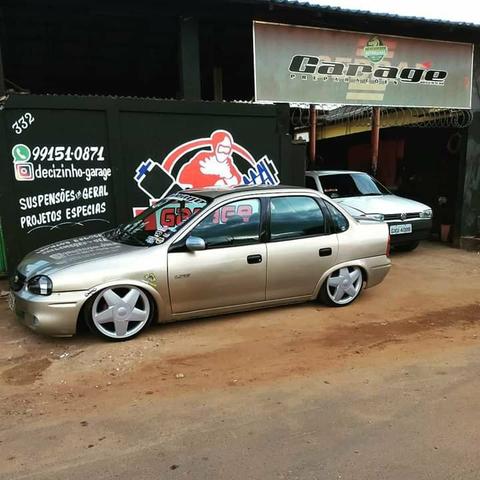 Corsa classic legalizado pra andar rebaixado - Foto 3