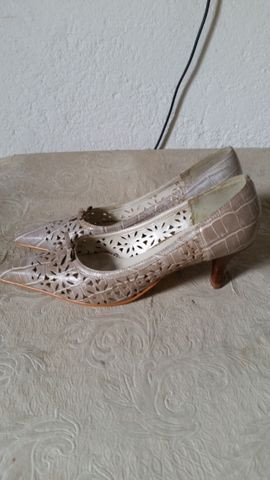 Sapato da Perfil Osso Estampado - Foto 4