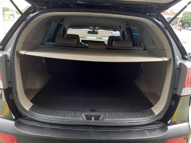 Kia Sorento 5 L 2.4 Preta banco Caramelo 2012 - Foto 9