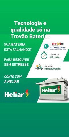 Baterias Heliar entrega no maximo 30min - Foto 3