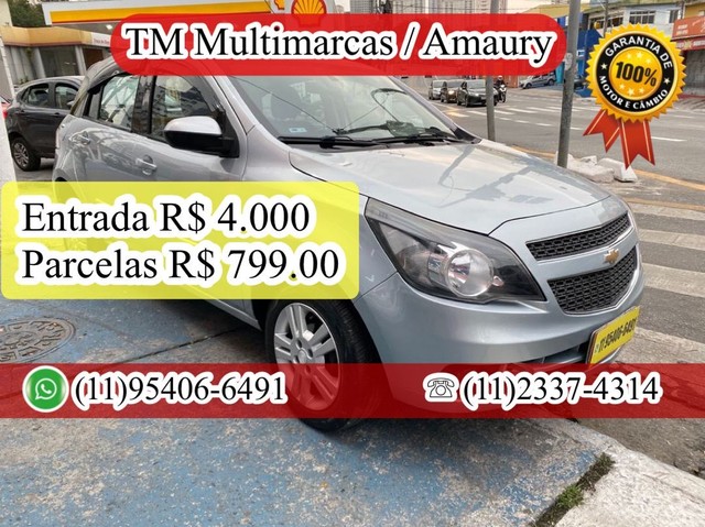 AGILE 1.4 LTZ , ENT. + PARCELAS R$ 799,00