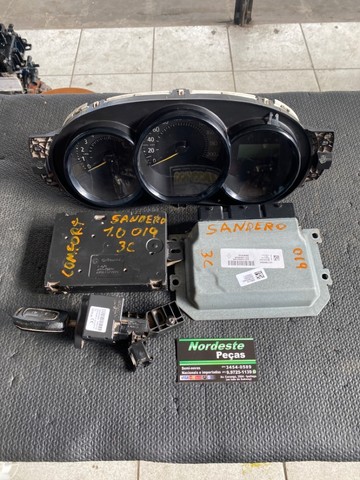 Kit code sandero 1.0 3cilindros 2019 completo 