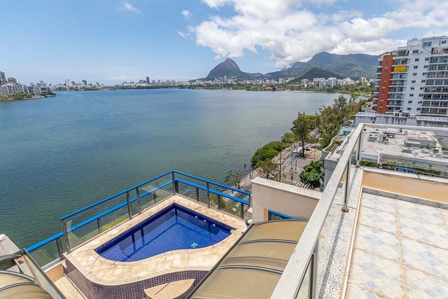 Cobertura duplex para venda tem 495 metros quadrados com 4 quartos em Lagoa - Rio de Janei - Foto 2