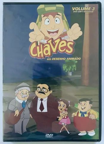 Chaves em Desenho Animado Volume 1,2.3