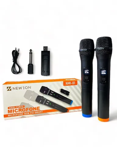 Par de Microfones Sem Fio NMI-01