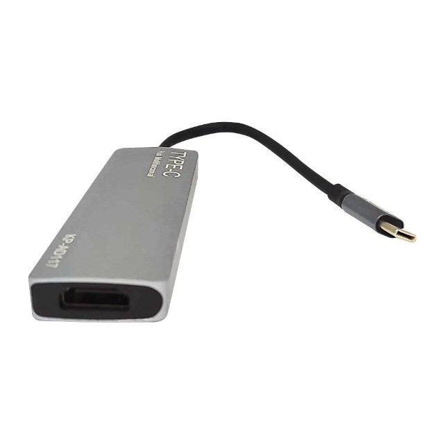 Hub Docking Station 6x1 Adaptador Type C x Cartao SD, Usb 3.1 e Hdmi KP-AD117 - Foto 4