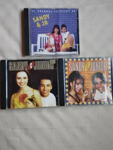 3 cds de Sandy e Junior originais