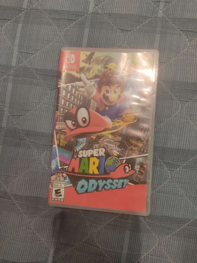 Super Mario Odyssey - Mídia Física - Nintendo Switch