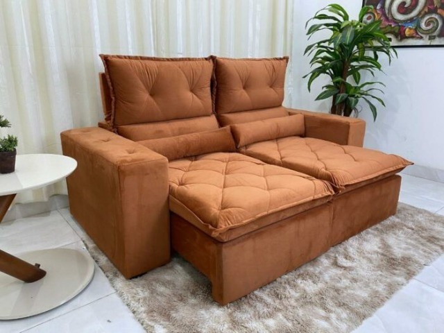 Sofá Retrátil Mônaco 2.00m LD - Foto 2