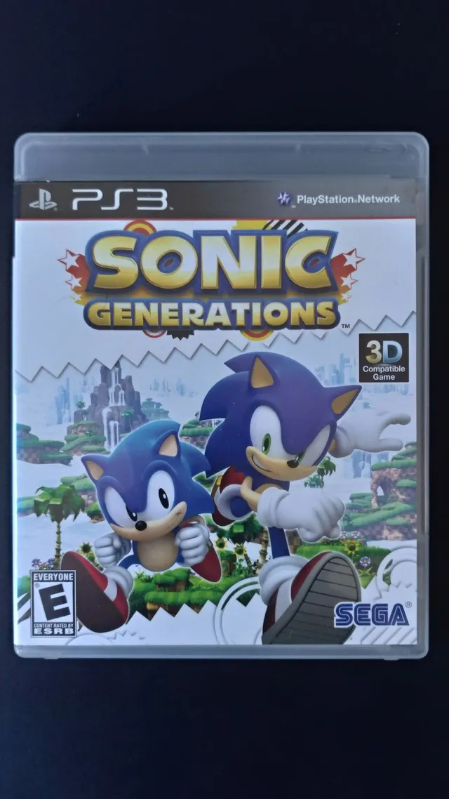 SONIC GENERATIONS - O JOGO DE XBOX 360, PS3 E PC (PT-BR) 