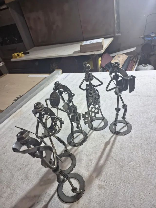 Artesanato. Figuras musical