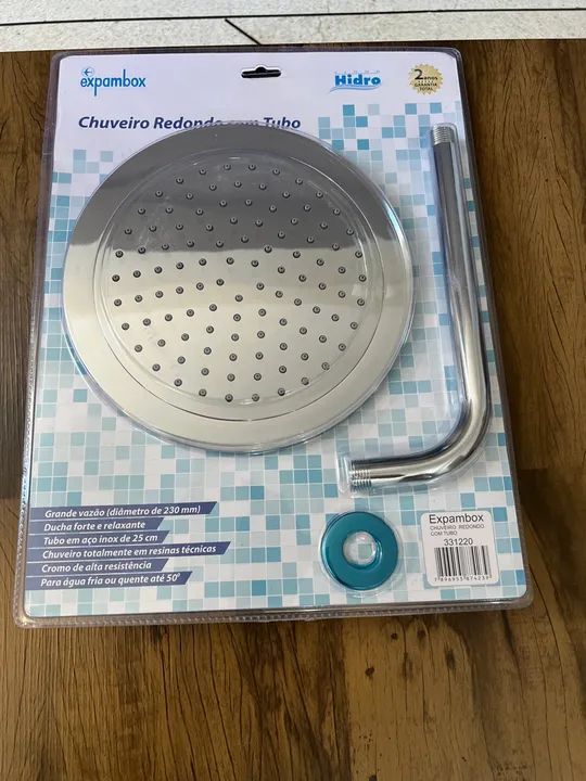 Chuveiro redondo forte e relaxante  - Foto 2