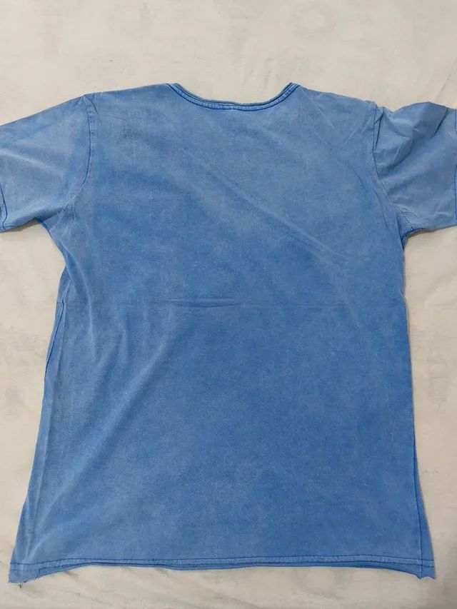 Camisa tamanho G modelo estonado algodao estado de nova - Foto 2