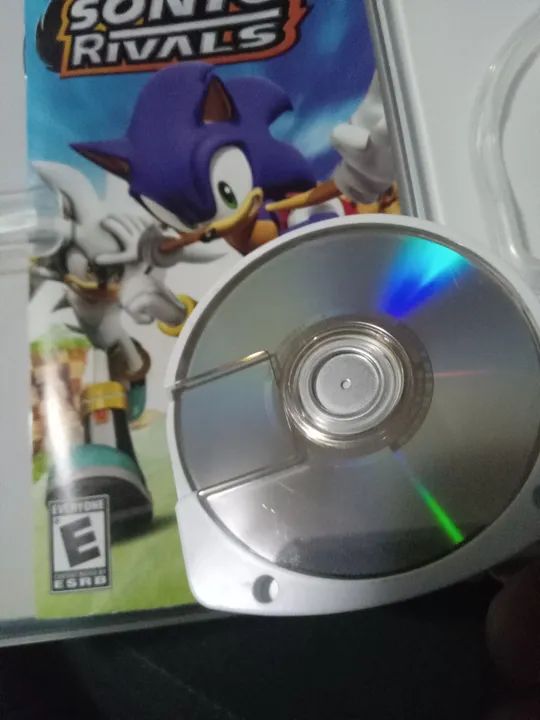 2 jogos PSP mídia física Sonic Rivals e Avatar The Last Air Bender  - Foto 4