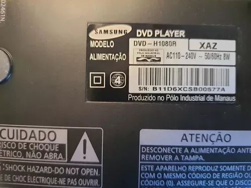DVD Samsung H1080R - Foto 2