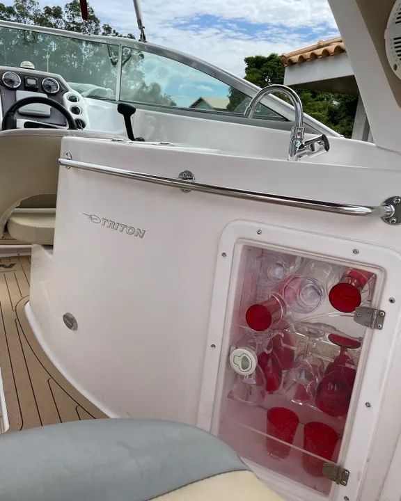 Lancha Triton 240 Cabinada (24Pés) 2014 Ñ Focker, Ventura, Phanton, Nx - Oportunidade - Foto 12