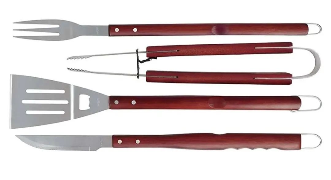 Kit com 4 peças para Churrasco 